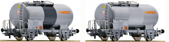 Set of 2 tank cars Florin<br /><a href='images/pictures/Roco/Roco-67168.jpg' target='_blank'>Full size image</a>